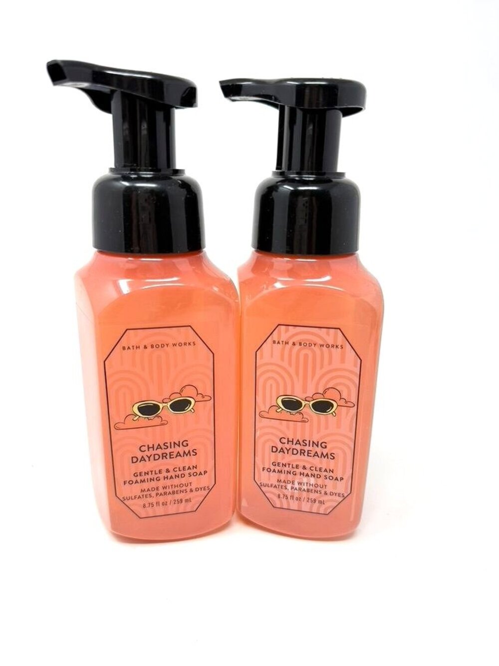 Bath & Body Works 2 Chasing Daydreams Foaming Hand Soap 8.75 Fl Oz Gentle